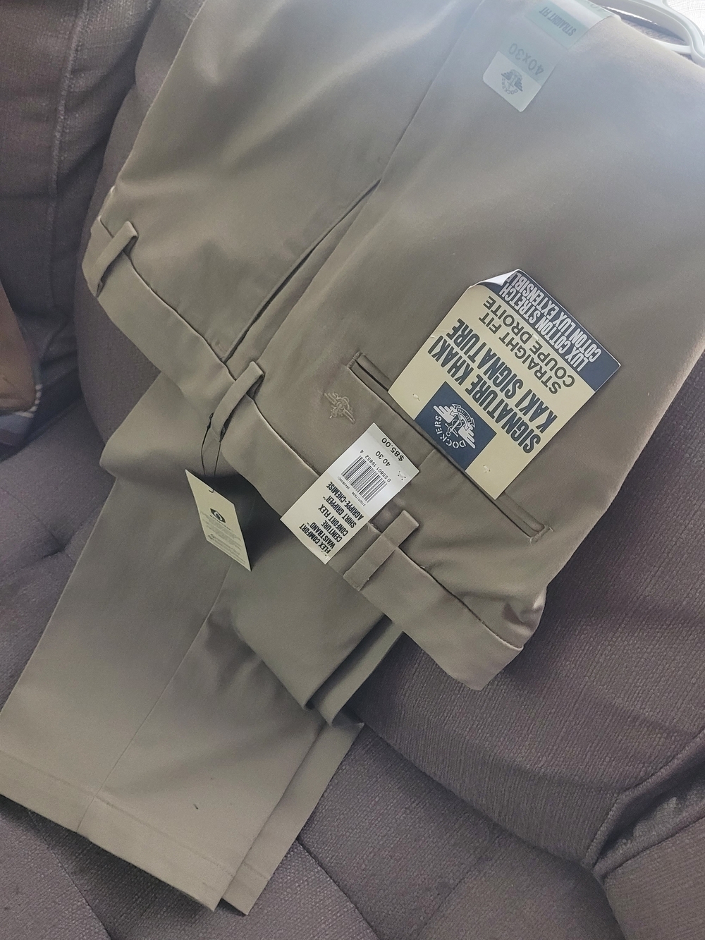 Signature Khaki Men's Dress Pants - Khaki